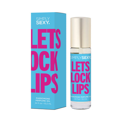 Simply Sexy Pheromone Perfume Oil Roll On Let''s Lock Lips 0.34oz