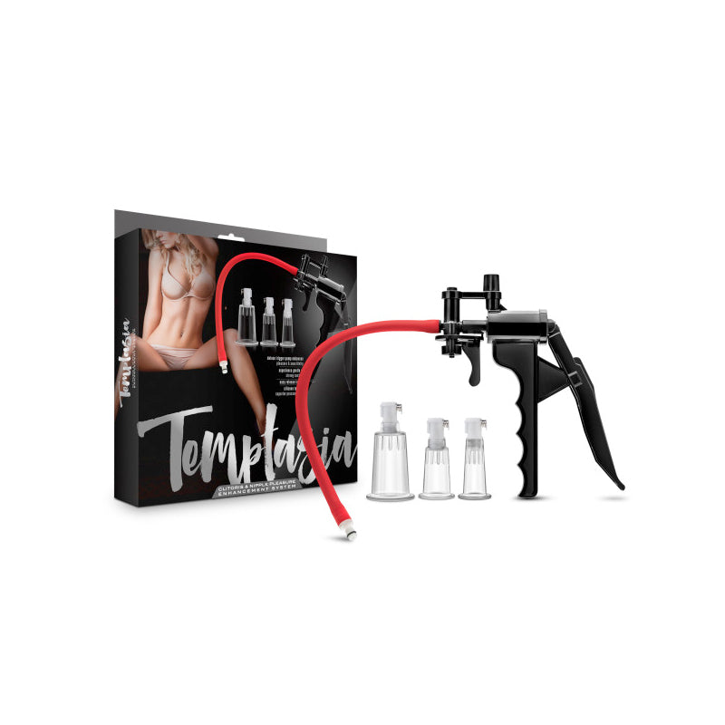 Blush Temptasia Nipple Squeeze Pump System