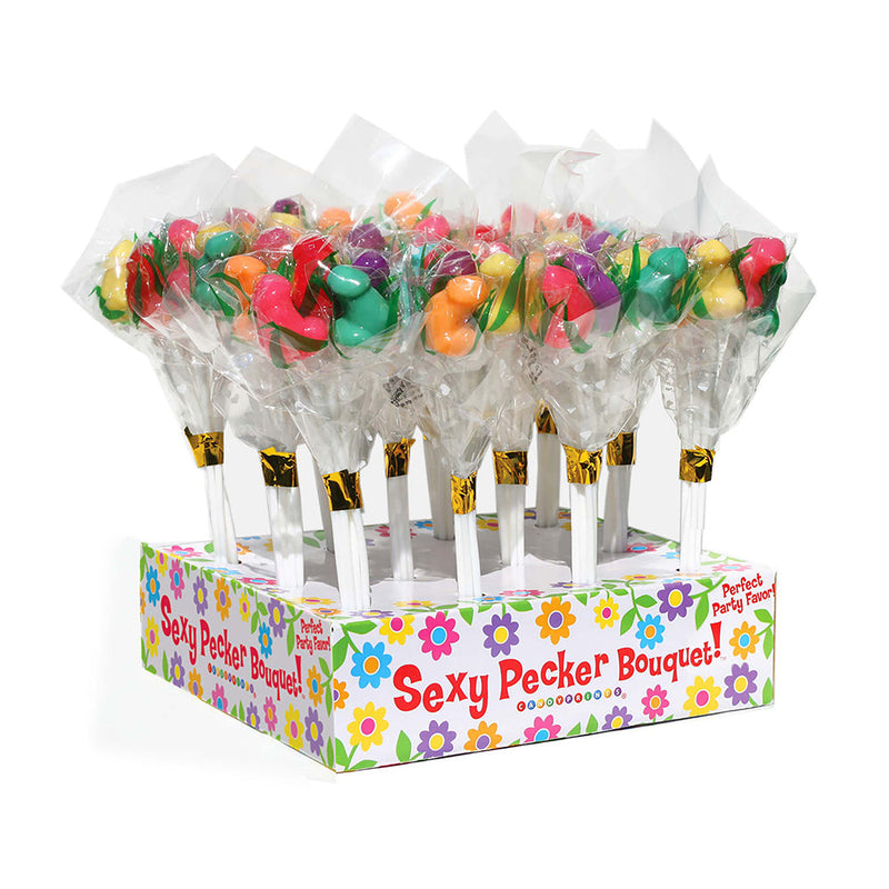 Candy Penis Bouquet Display