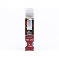 JO H2O Cherry Burst Flavored Water-Based Lubricant 1 oz.