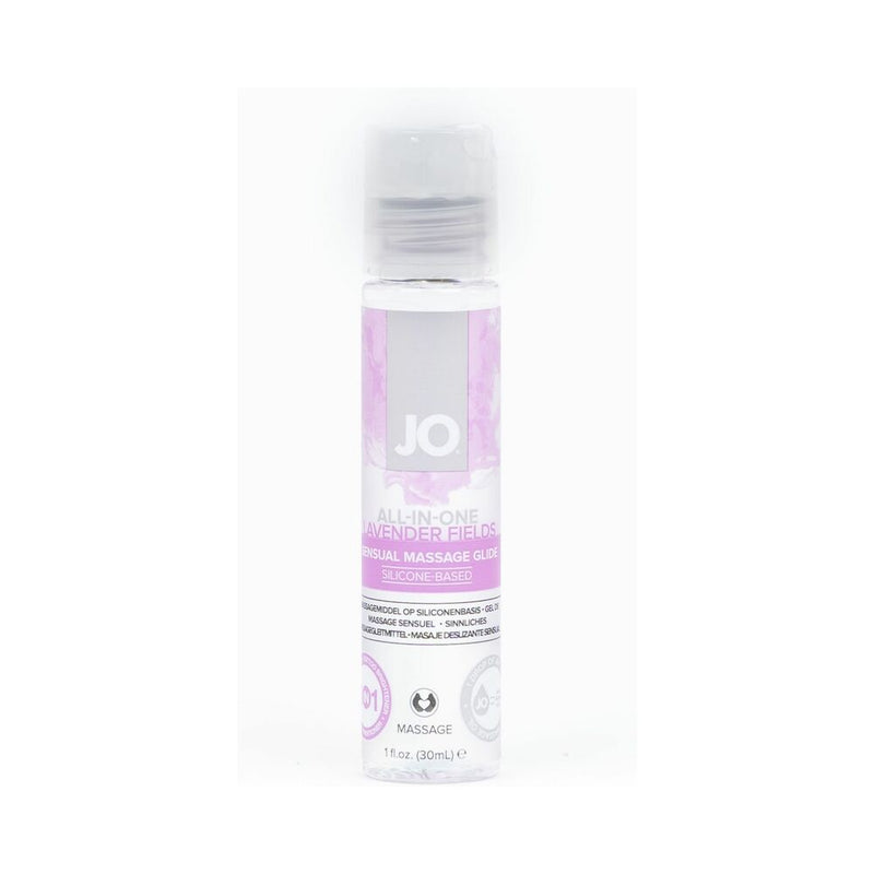 JO All-In-One Sensual Massage Glide Lavender 1 oz.