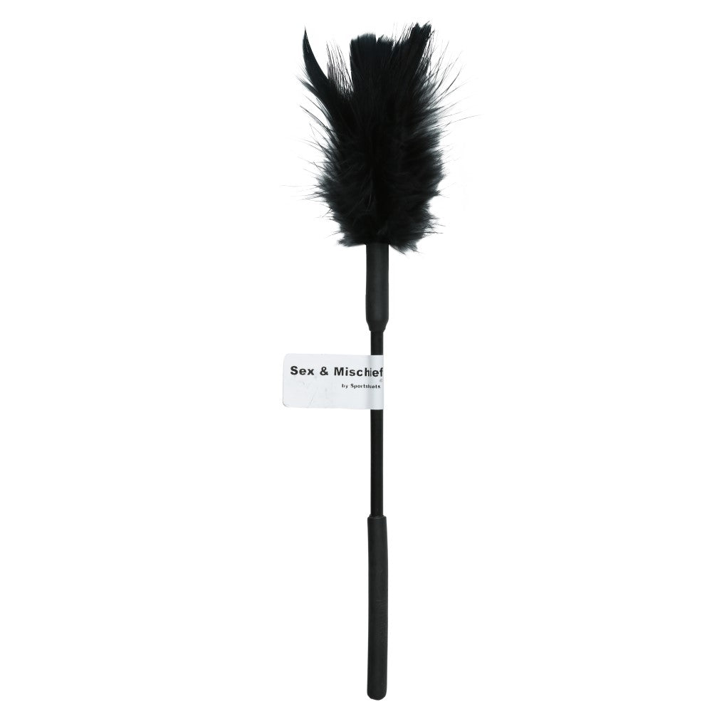 Sportsheets Sex &amp; Mischief Feather Tickler Black