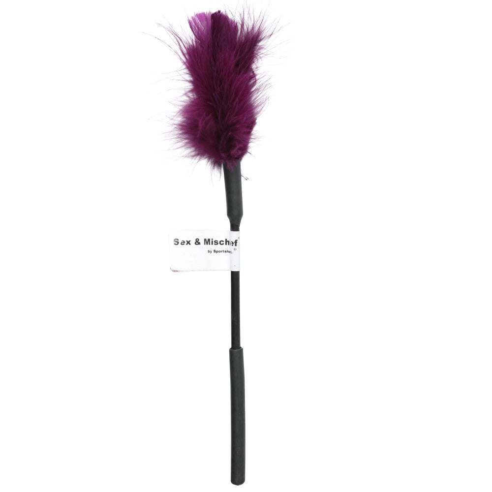 Sportsheets Sex &amp; Mischief Feather Tickler Purple