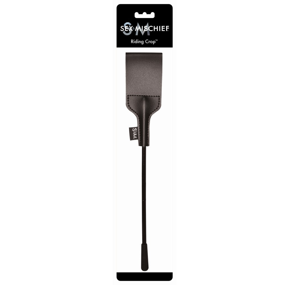 Sportsheets Sex &amp; Mischief Riding Crop Black