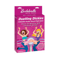 Pipedream Bachelorette Party Favors Dueling Dickies Inflatable Pecker Sword Fight Game
