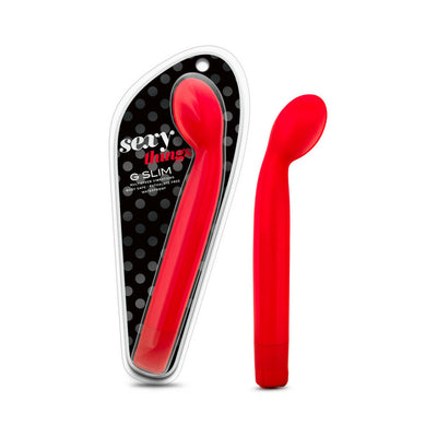 Blush Sexy Things G Slim Multispeed Slimline G-Spot Vibrator Red