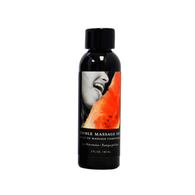 Earthly Body Edible Massage Oil Watermelon 2oz.