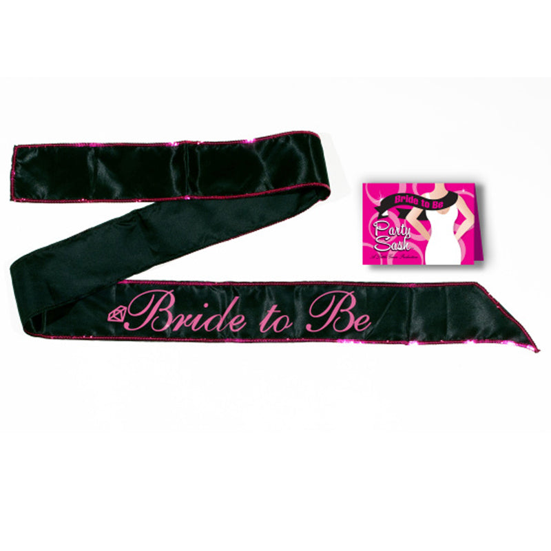 G.I.T.D. Bride To Be Sash Pink