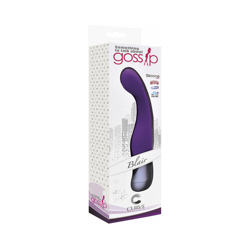 Curve Toys Gossip Blair Waterproof Silicone G-Spot Vibrator Violet