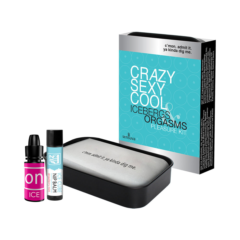 Sensuva Crazy Sexy Cool Icebergs &amp; Orgasms Pleasure Kit