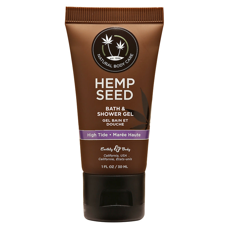 Earthly Body Hemp Seed Shower Gel High Tide 1oz