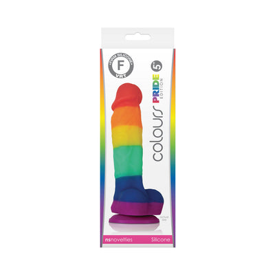 Colours Pride Edition 5 in. Dildo Rainbow