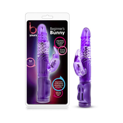 Blush B Yours Beginner''s Bunny Rabbit Vibrator Purple