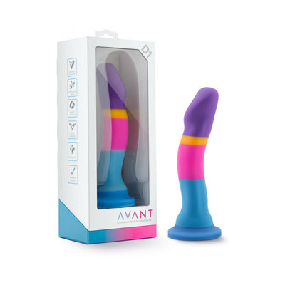 Avant D1 Hot ''n'' Cool 7.5 in. Silicone Dildo