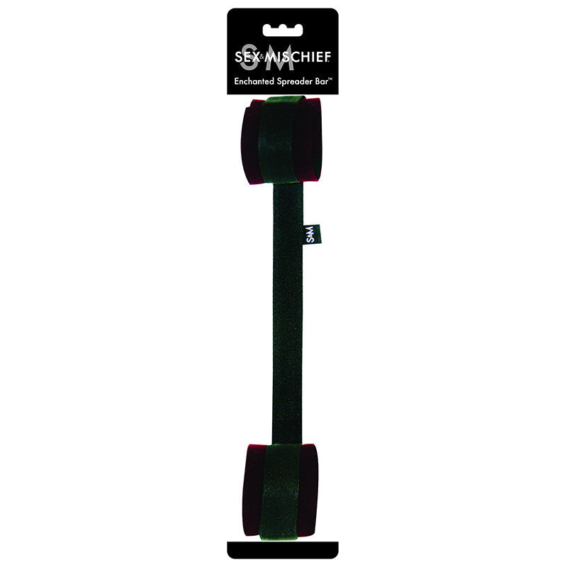 Sportsheets Sex &amp; Mischief Enchanted Spreader Bar Black