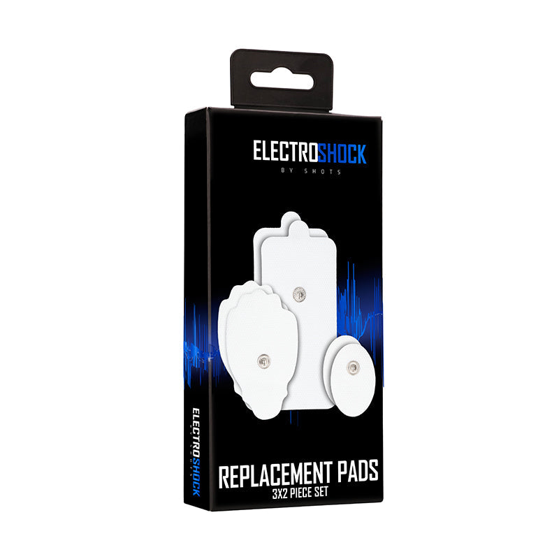 ElectroShock 6-Piece Replacement Shock-Pads White