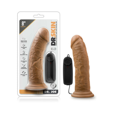 Dr. Skin Dr. Joe Realistic 8 in. Vibrating Dildo Tan