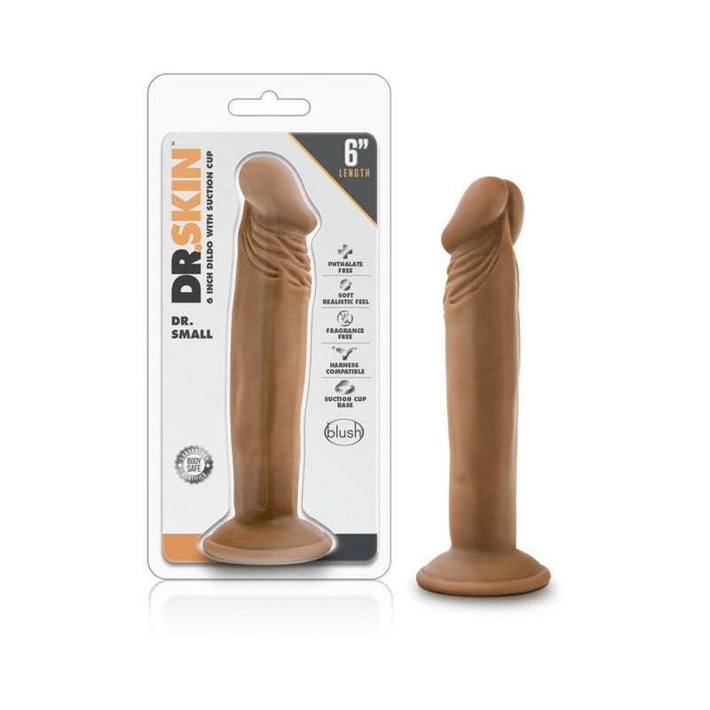 Dr. Skin Dr. Small Realistic 6 in. Dildo Tan