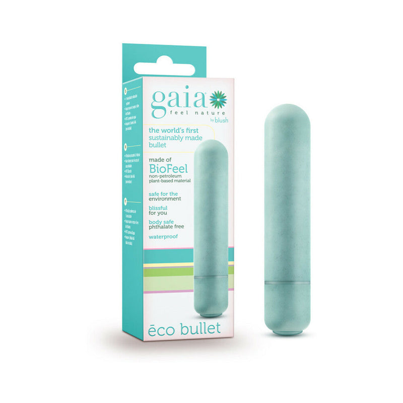 Blush Gaia Eco Bullet Single-Speed Vibrator Aqua