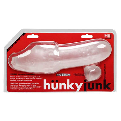 Hunkyjunk SWELL adjust fit cocksheath, ice