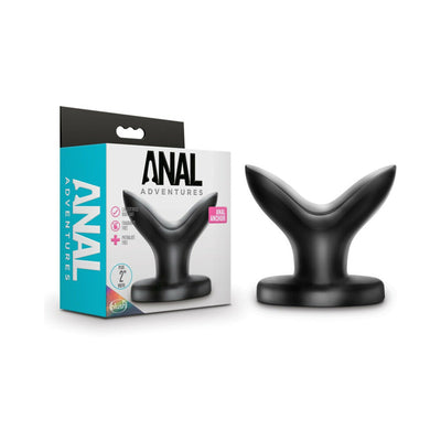 Anal Adventures Anal Anchor Expanding Plug Black