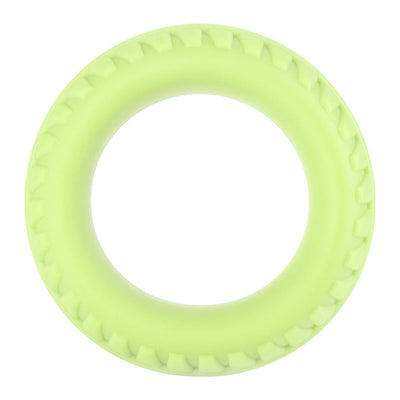 Forto F-12 Liquid Silicone Cockring 35mm Glow