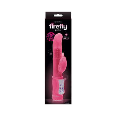 Firefly Jessica Rotating Dolphin Vibrator Pink