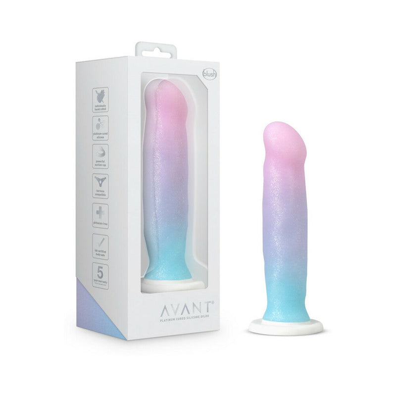 Avant D17 Lucky 8 in. Silicone Dildo