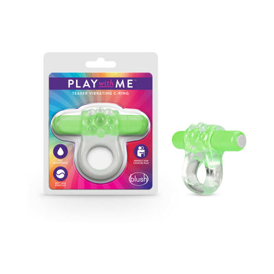 Blush Play with Me Teaser Vibrating C-Ring Green