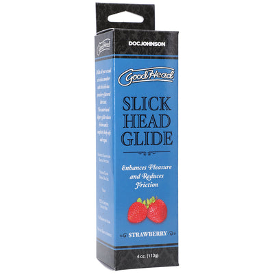 GoodHead Slick Head Glide Strawberry 4 oz.