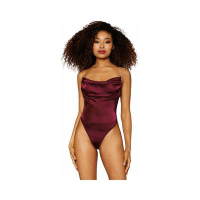 Dreamgirl Teddy Burgundy L Hanging