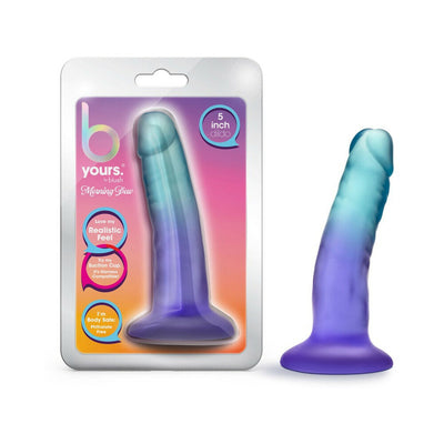 B Yours Morning Dew 5 in. Dildo Sapphire