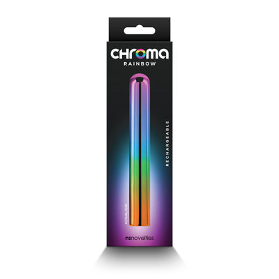 Chroma Rainbow Rechargeable Vibrator Large