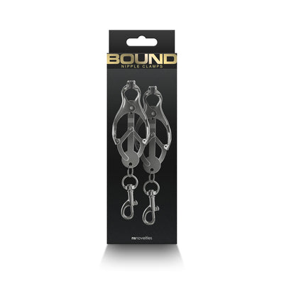 Bound Nipple Clamps C3 Gunmetal