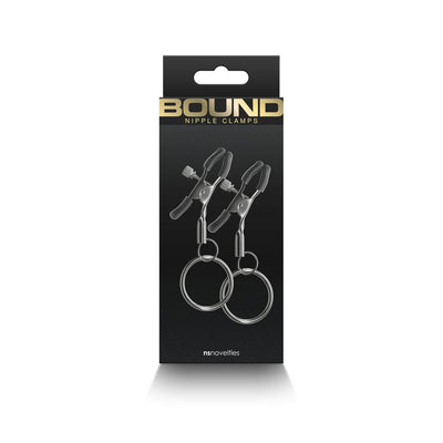 Bound Nipple Clamps C2 Gunmetal