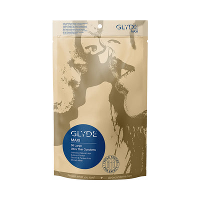 Glyde Maxi Latex Condoms 36-Pack