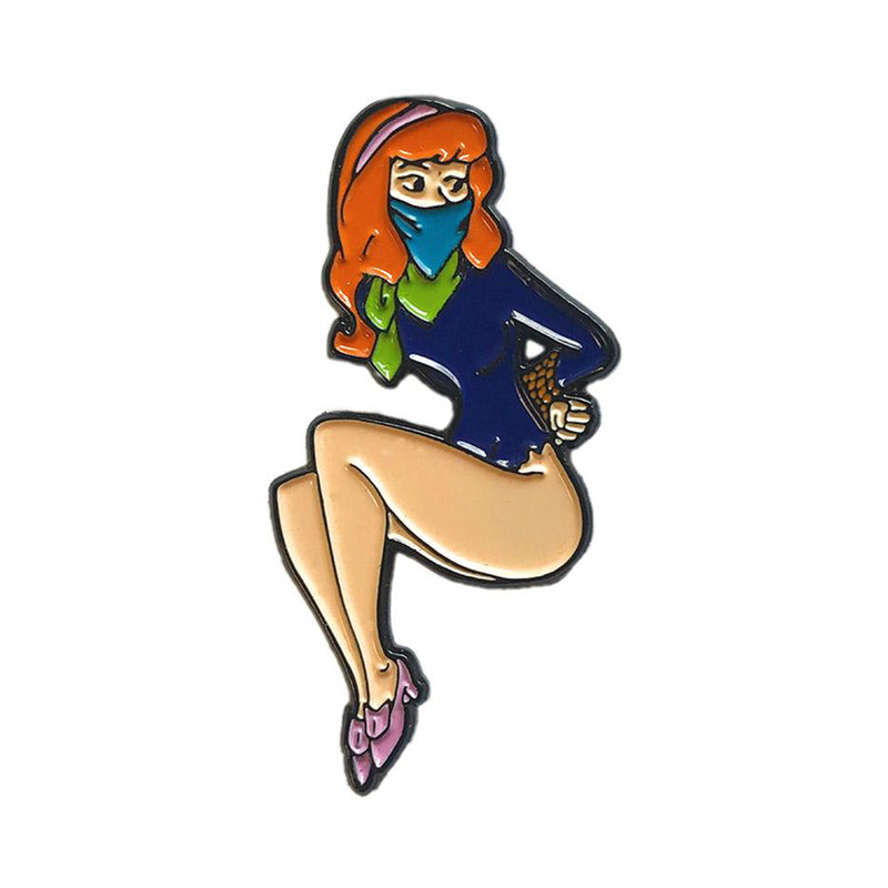 Geeky &amp; Kinky The Red Head Enamel Pin