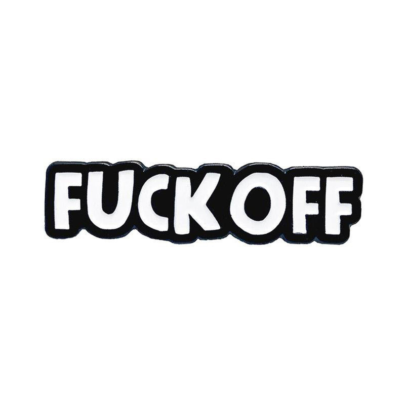 Geeky &amp; Kinky Fuck Off Enamel Pin