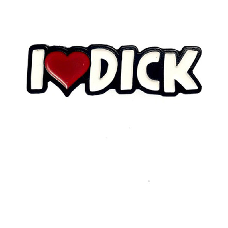 Geeky &amp; Kinky I Heart Dick Enamel Pin