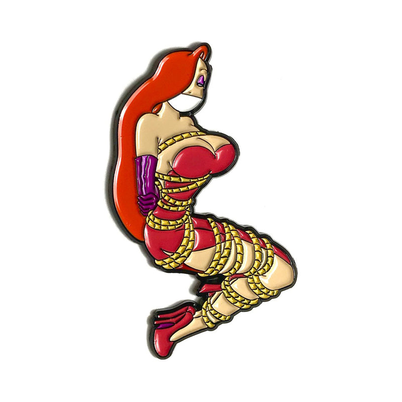 Geeky &amp; Kinky Miss Jess Enamel Pin
