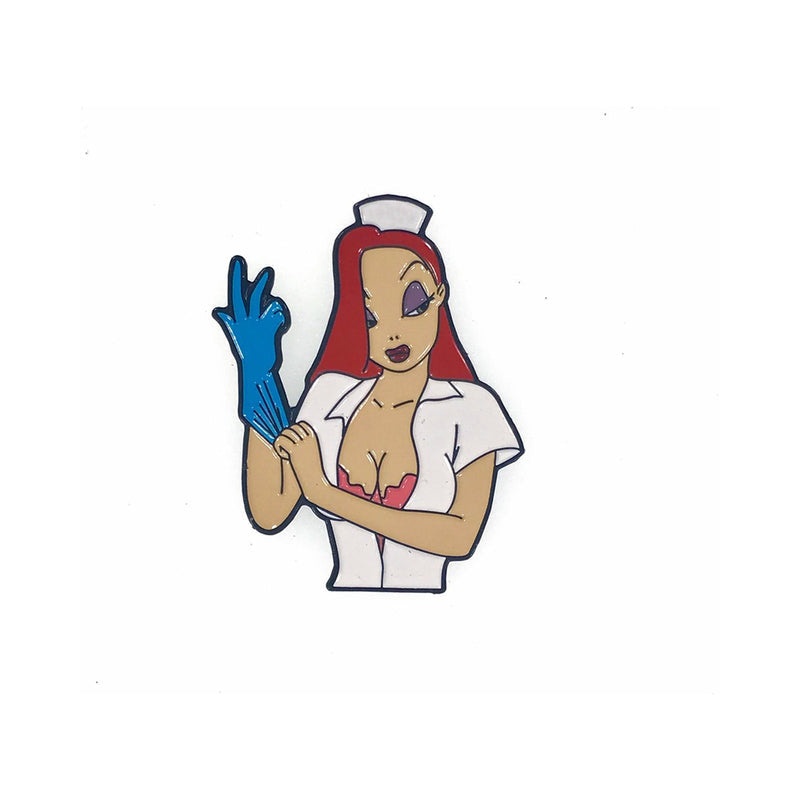 Geeky &amp; Kinky Nurse Jess Enamel Pin
