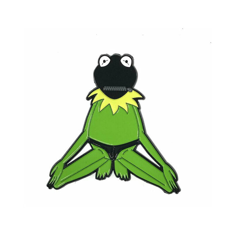 Geeky &amp; Kinky Slave Boy Frog Enamel Pin