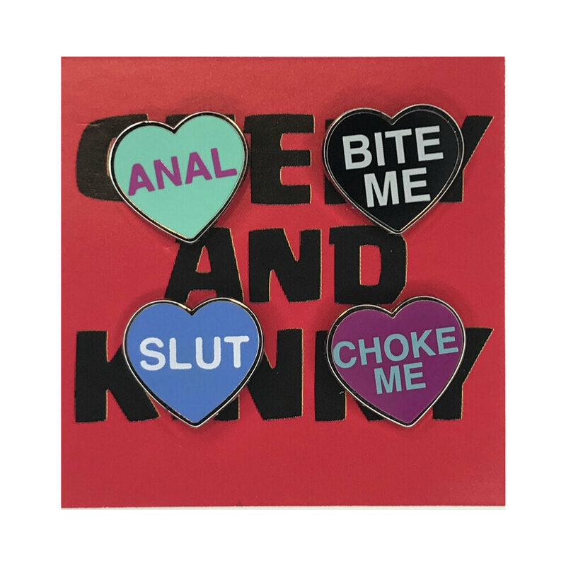 Geeky &amp; Kinky Kinky Hearts Series 1 Enamel Pins