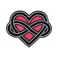 Geeky & Kinky Infinite Love (Polyamory Symbol) Enamel Pin
