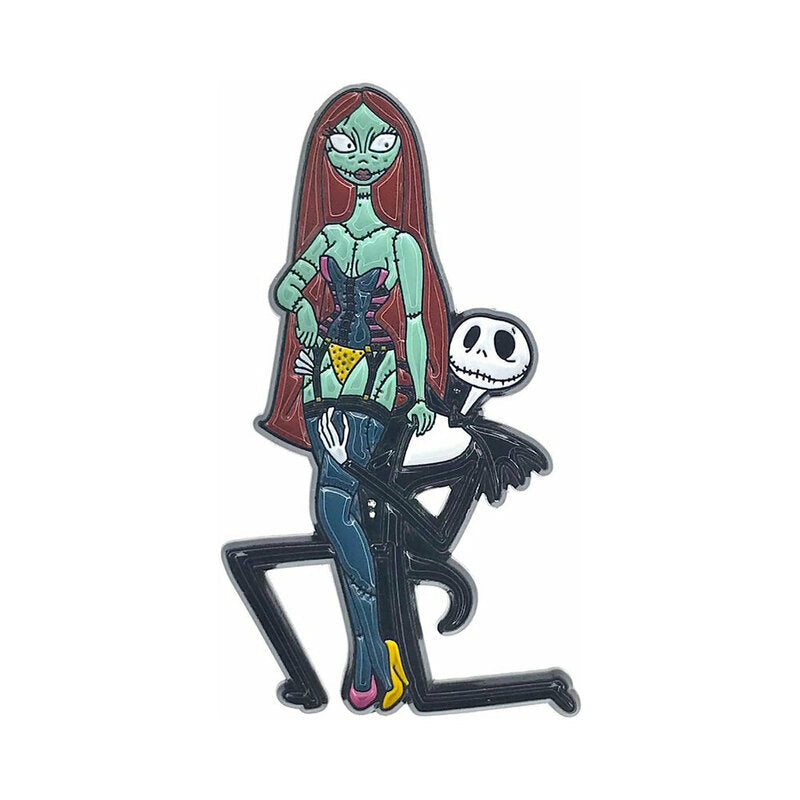 Geeky &amp; Kinky Halloween King and Queen Enamel Pin