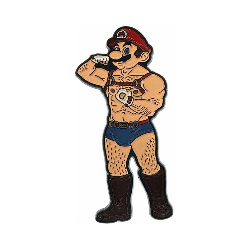 Geeky &amp; Kinky Mo Enamel Pin