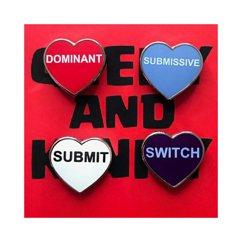 Geeky &amp; Kinky Kinky Hearts Series 5 Enamel Pins