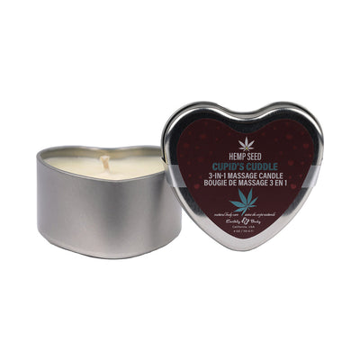 Earthly Body Hemp Seed 3-in-1 Valentines Day Candle Cupid''s Cuddle 4 oz.