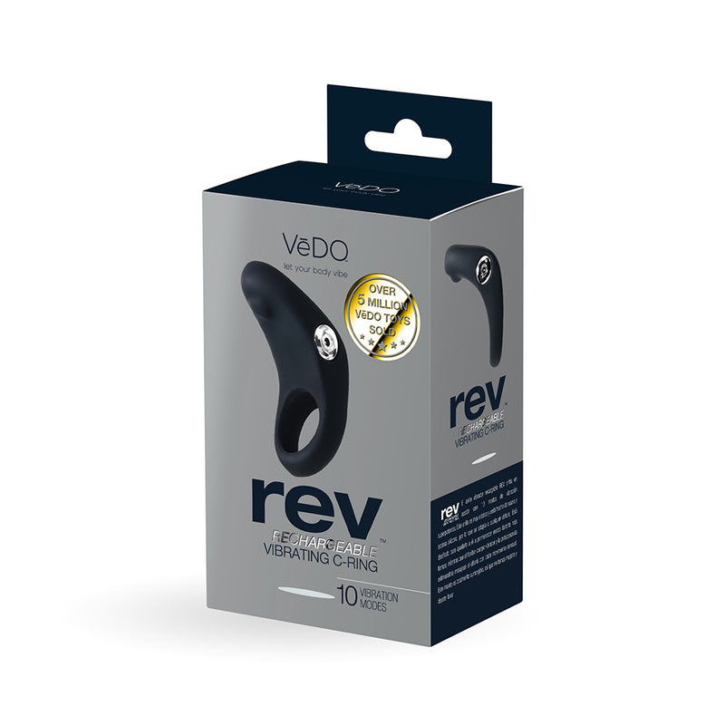 VeDO Rev Rechargeable Vibrating C-Ring