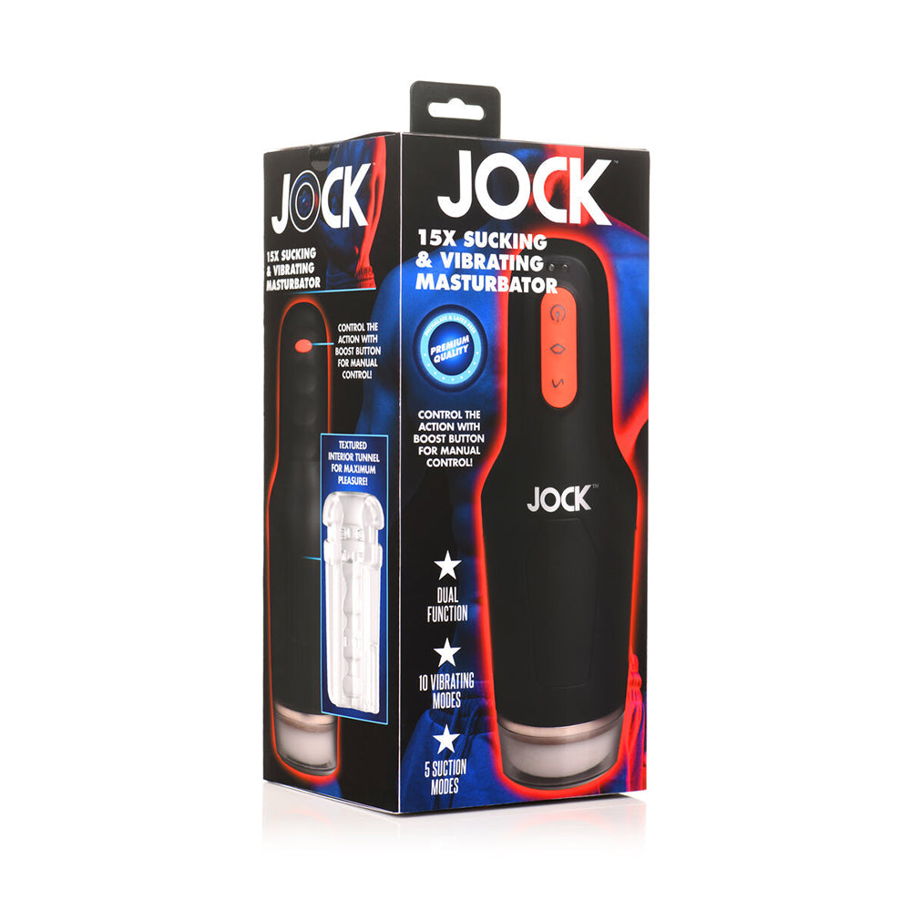 Jock 15X Sucking &amp; Vibrating Masturbator